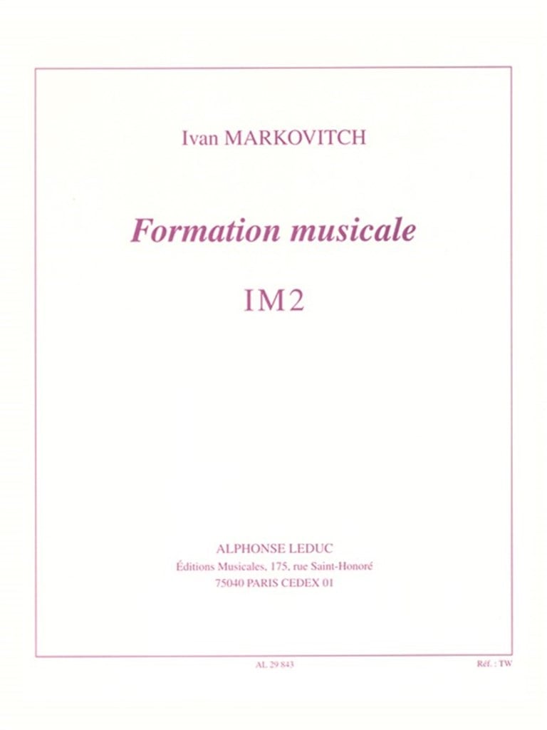 Music Theory (IM2)